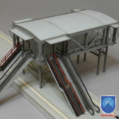 wide coupling segment met headboard with stairs/escalators connecting options